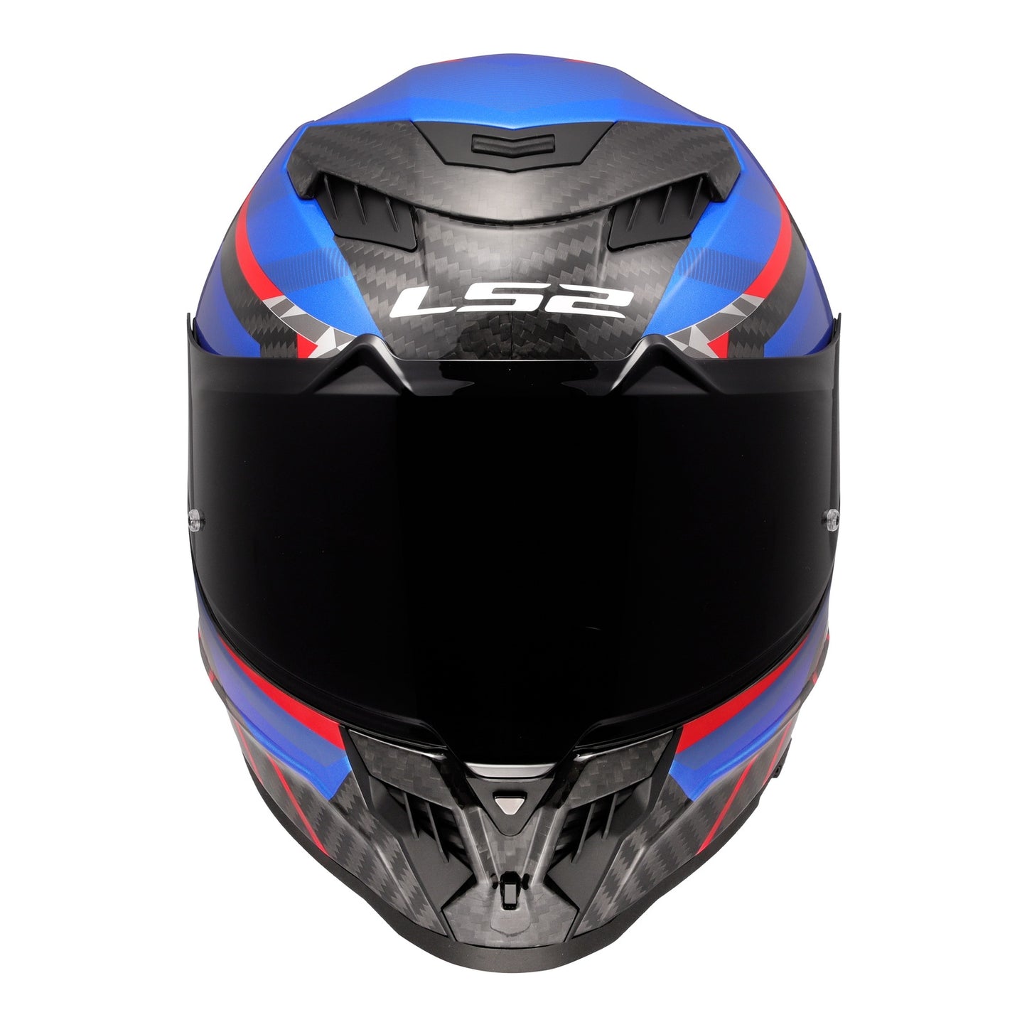 LS2 FF807 Dragon Trax - Blue / Red / Carbon 06