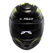 LS2 FF808 Stream II Fury - Black / Hi-Vis Yellow 06