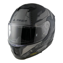 LS2 FF808 Stream II Shadow - Matte Titanium / Grey