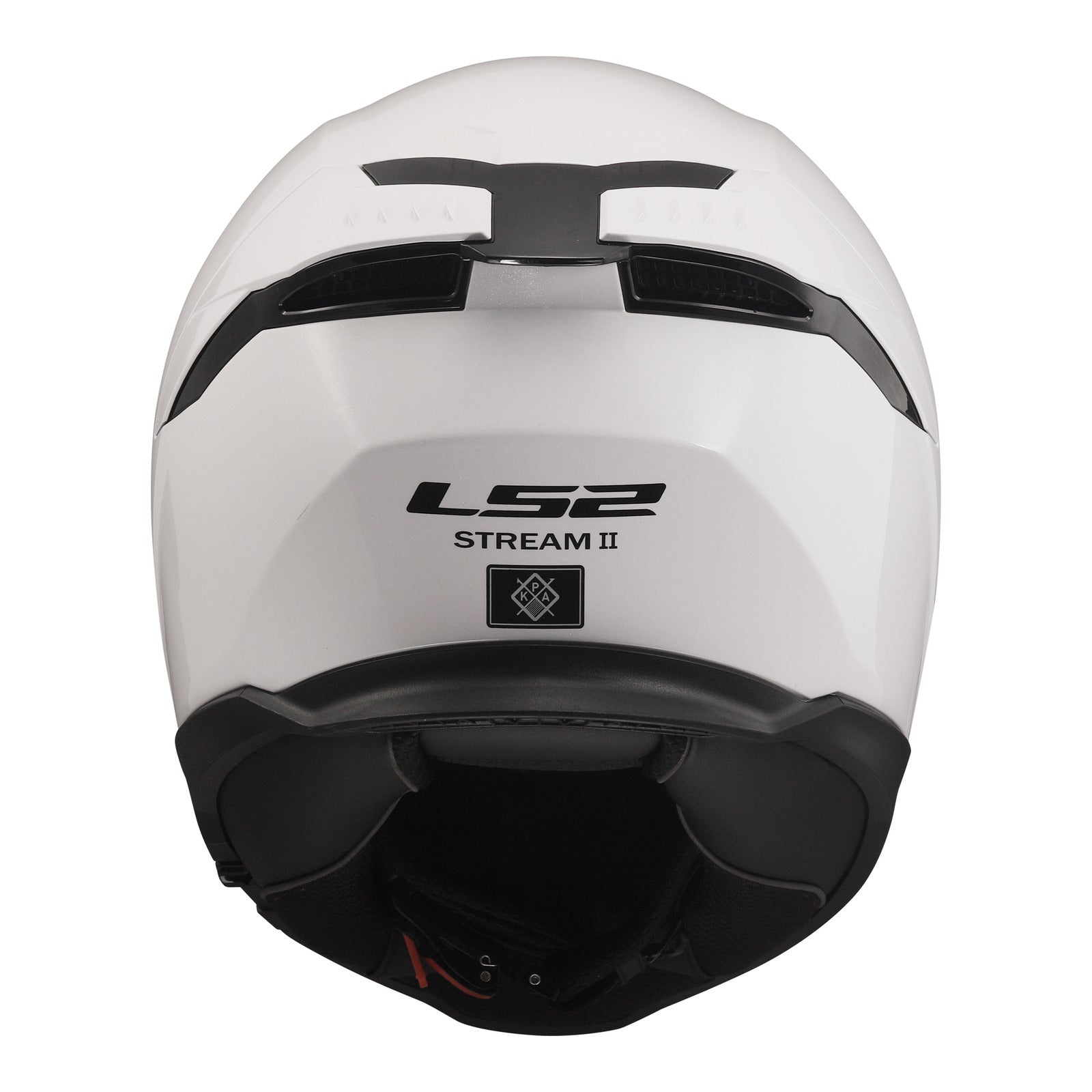 LS2 FF808 Stream II Helmets - White 06