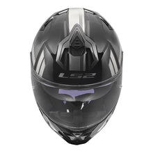 LS2 FF817 Challenger II Nitro Helmet - Black / Grey