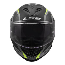 LS2 FF818 Storm III Dynamo Helmet - Black / Hi-Vis Yellow