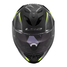LS2 FF818 Storm III Dynamo Helmet - Black / Hi-Vis Yellow