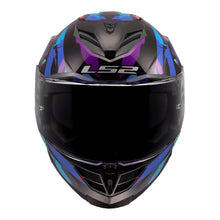 LS2 FF818 Storm III Kaos Helmet - Black / Purple