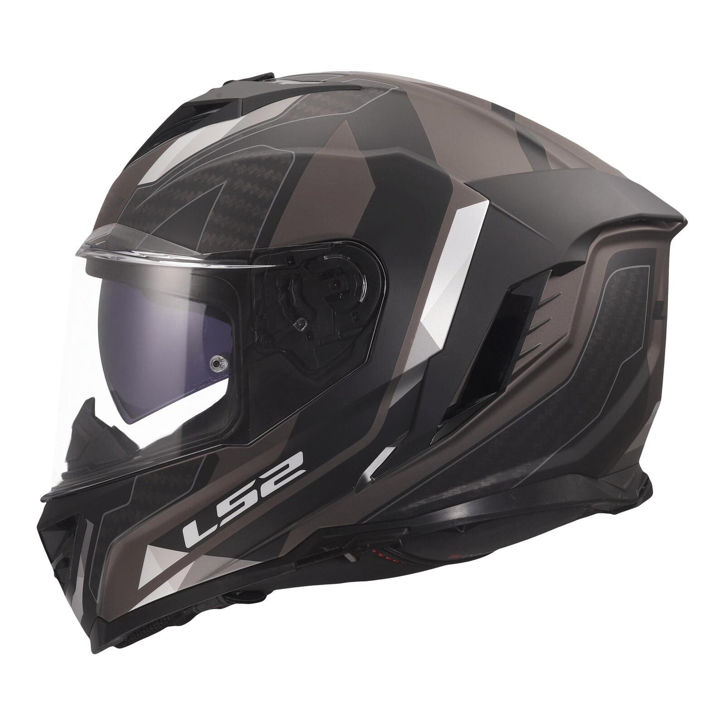 LS2 FF818 Storm III Sporty Helmet - Black / Grey