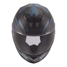 LS2 FF820 Rapid III Xtrem Helmet - Black / Blue Petrol