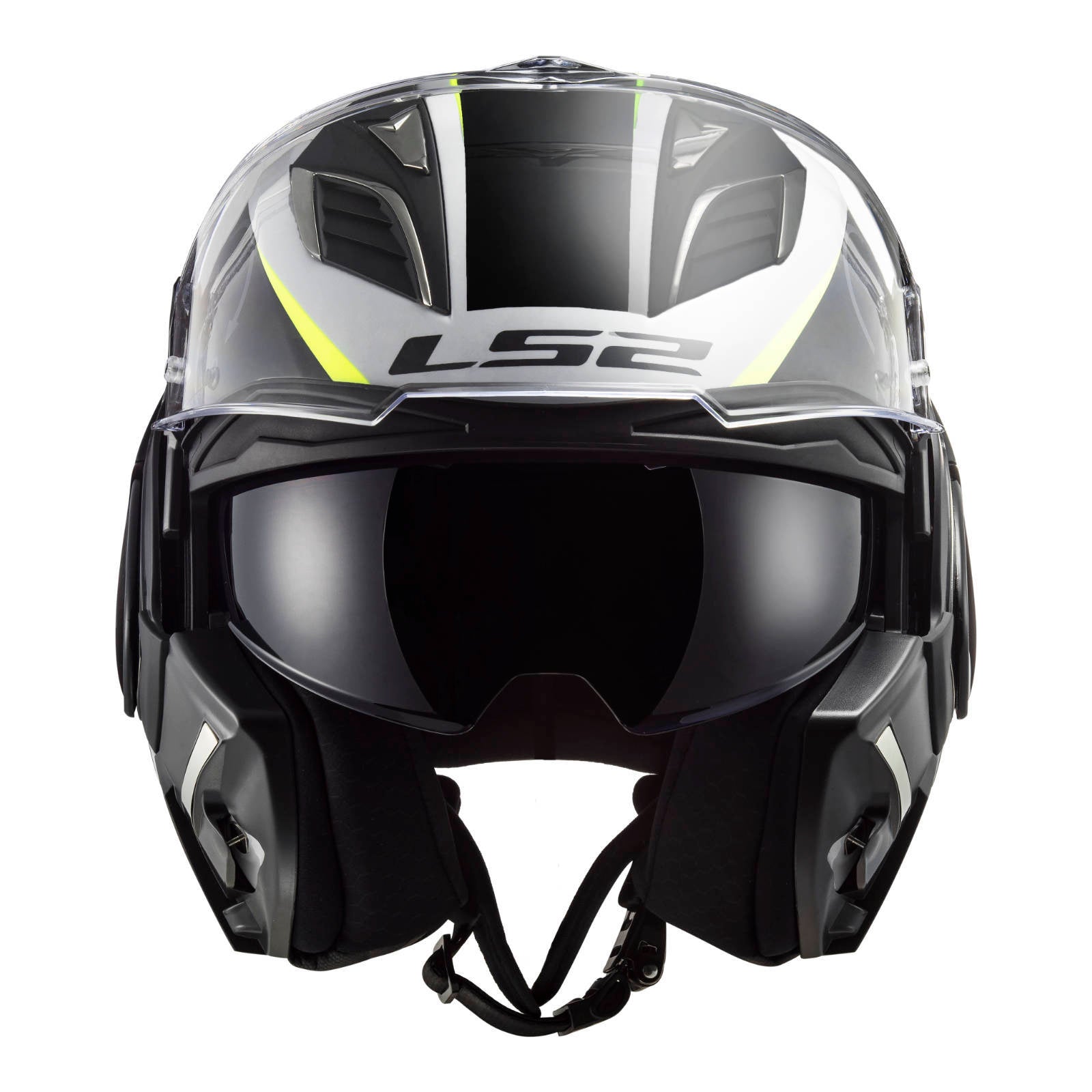 LS2 FF900 Valiant II Codex Helmet - White / Black