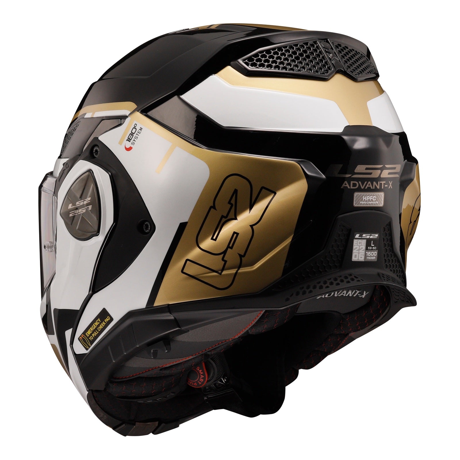 LS2 FF901 Advant X Metryk - Black Sand