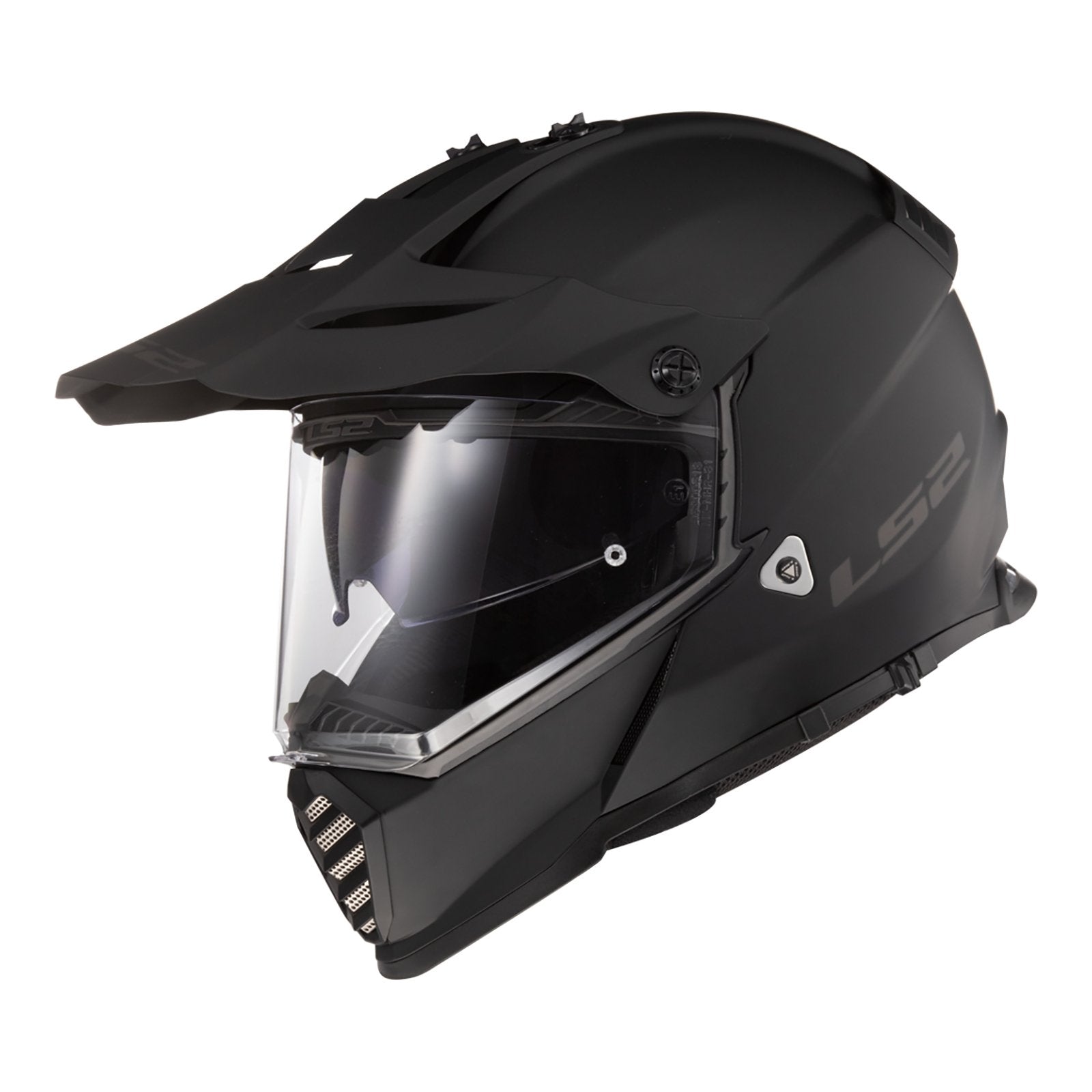 LS2 MX436 PIONEER EVO HELMET - SOLID MATTE BLACK
