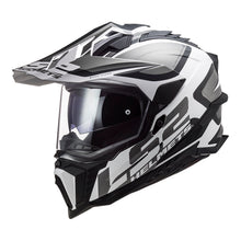 LS2 MX701 Explorer Alter Helmet HPFC - Matte Black / White 06
