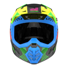 LS2 MX706J COZ Junior Helmet - Chromatic Black / Hi-Vis Pink 06