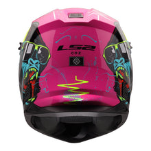 LS2 MX706J COZ Junior Gorilla Helmet - Gloss Purple