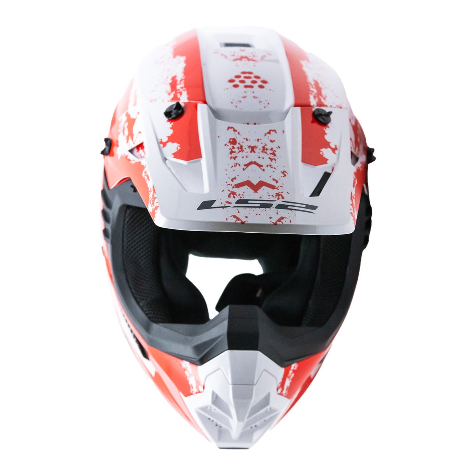 LS2 MX706J COZ Hyde Junior Helmet - Red / White 06