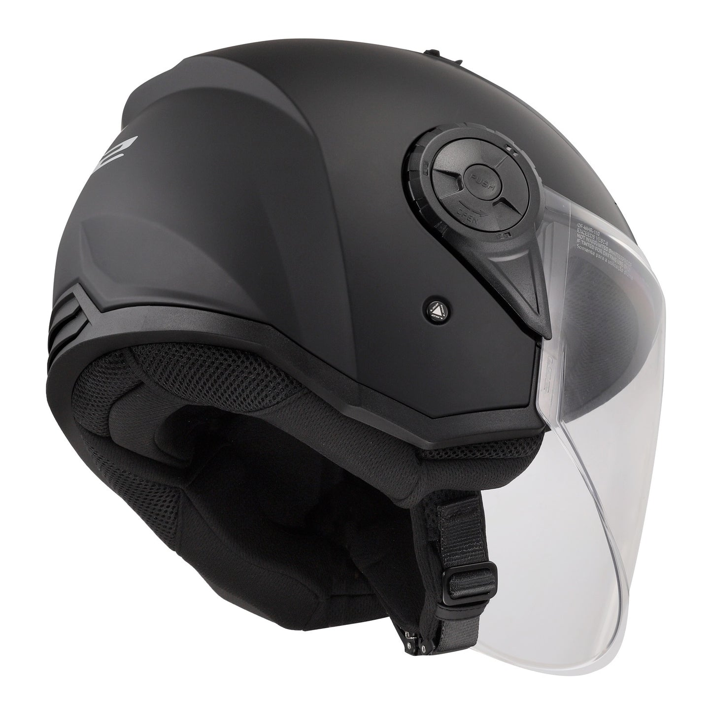 LS2 OF616 Airflow II Helmets - Matte Black 06