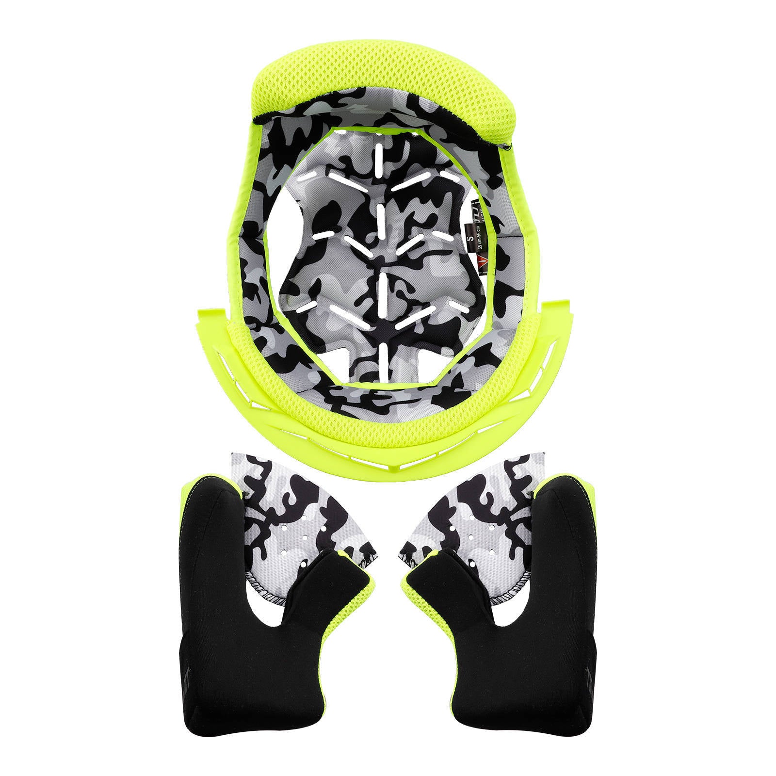 LS2 MX437 Fast Evo Liner - Hi-Vis Yellow