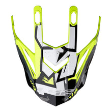 LS2 MX437 Fast Evo Peak - Crusher Black / High-Visibility Yellow