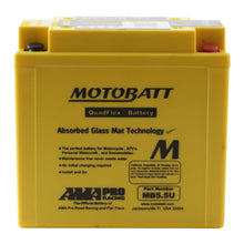 Motobatt Battery Quadflex AGM - MB5.5U
