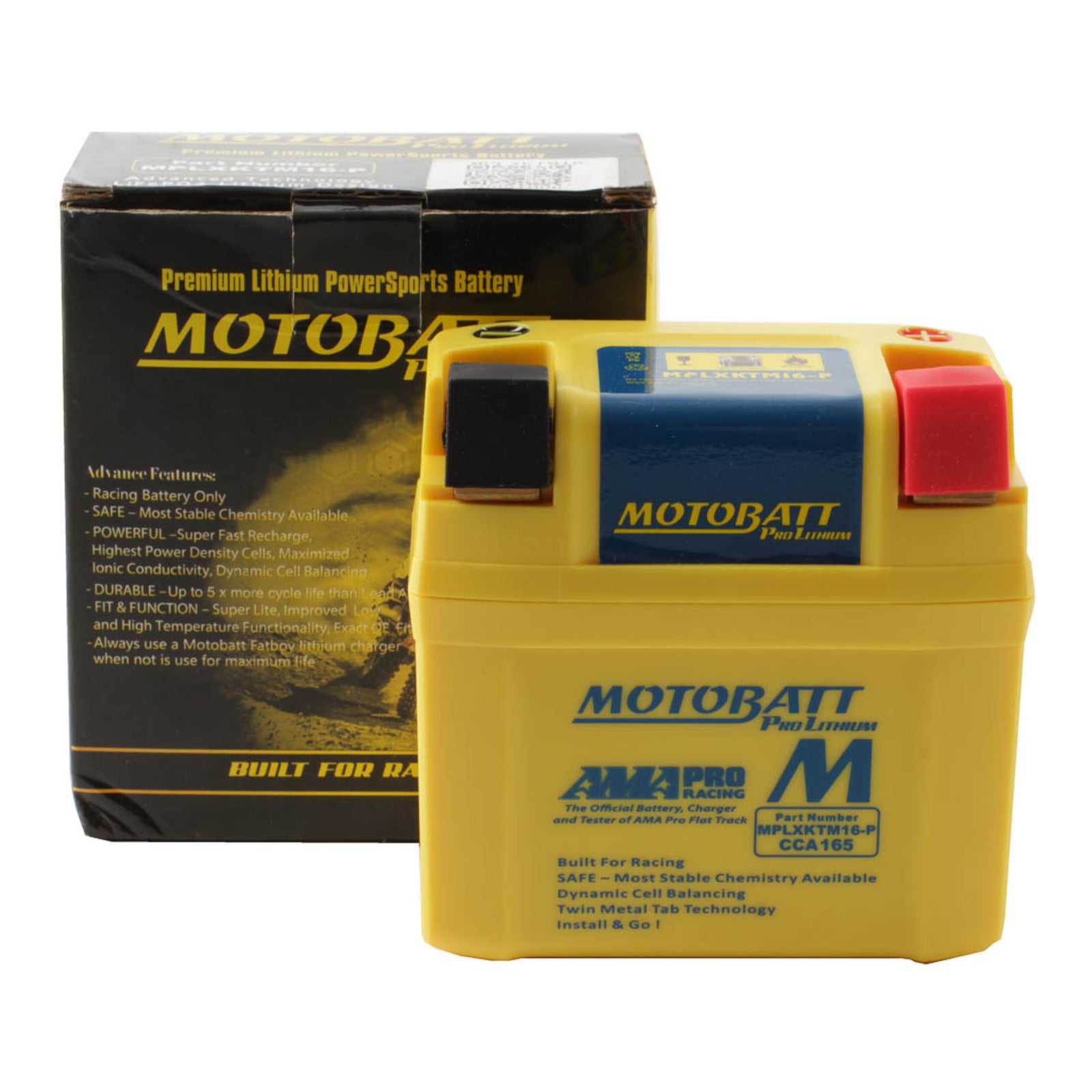 Motobatt Battery Pro Lithium - MPLXKTM16-P