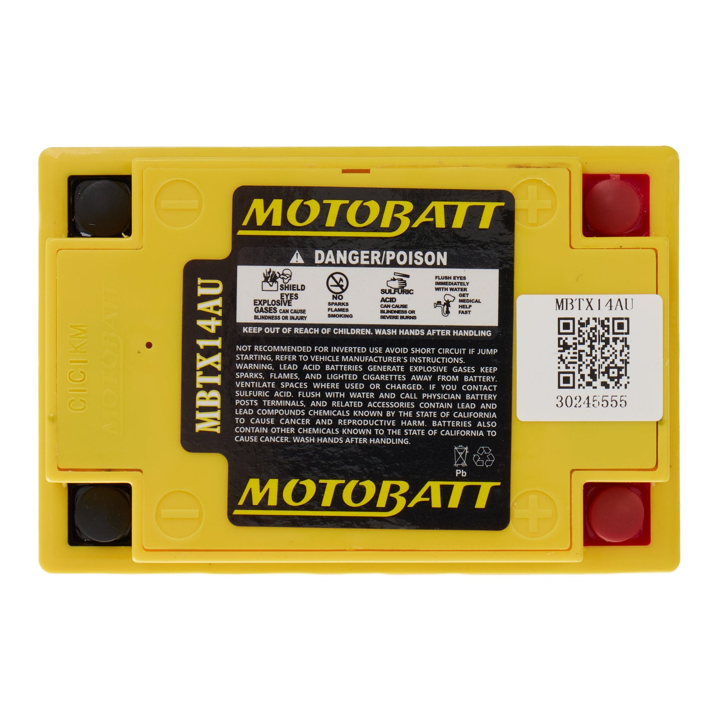 Motobatt Battery Quadflex AGM - MBTX14AU