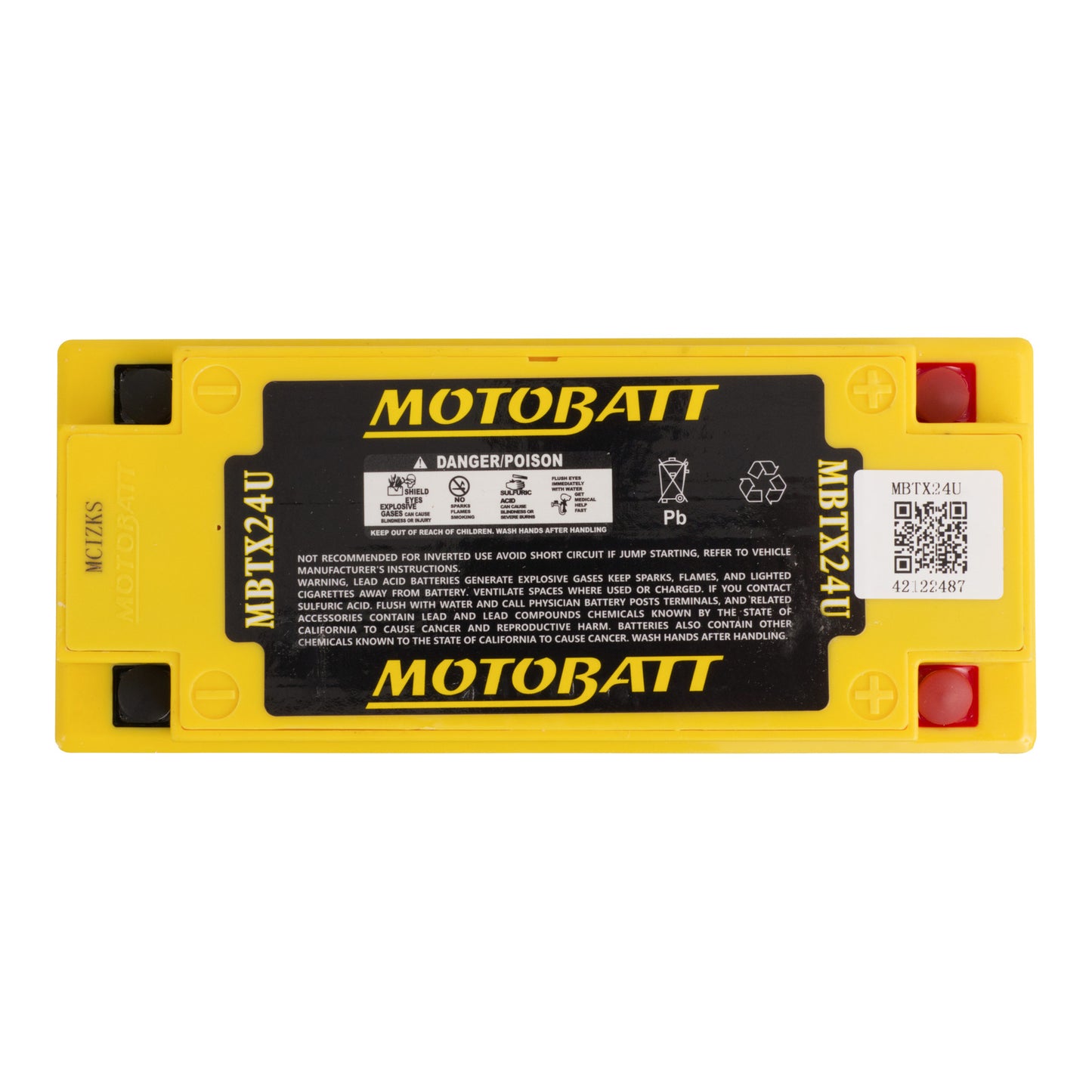 Motobatt Battery Quadflex AGM - MBTX24U