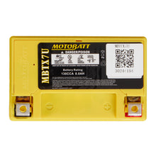 Motobatt Battery Quadflex AGM - MBTX7U