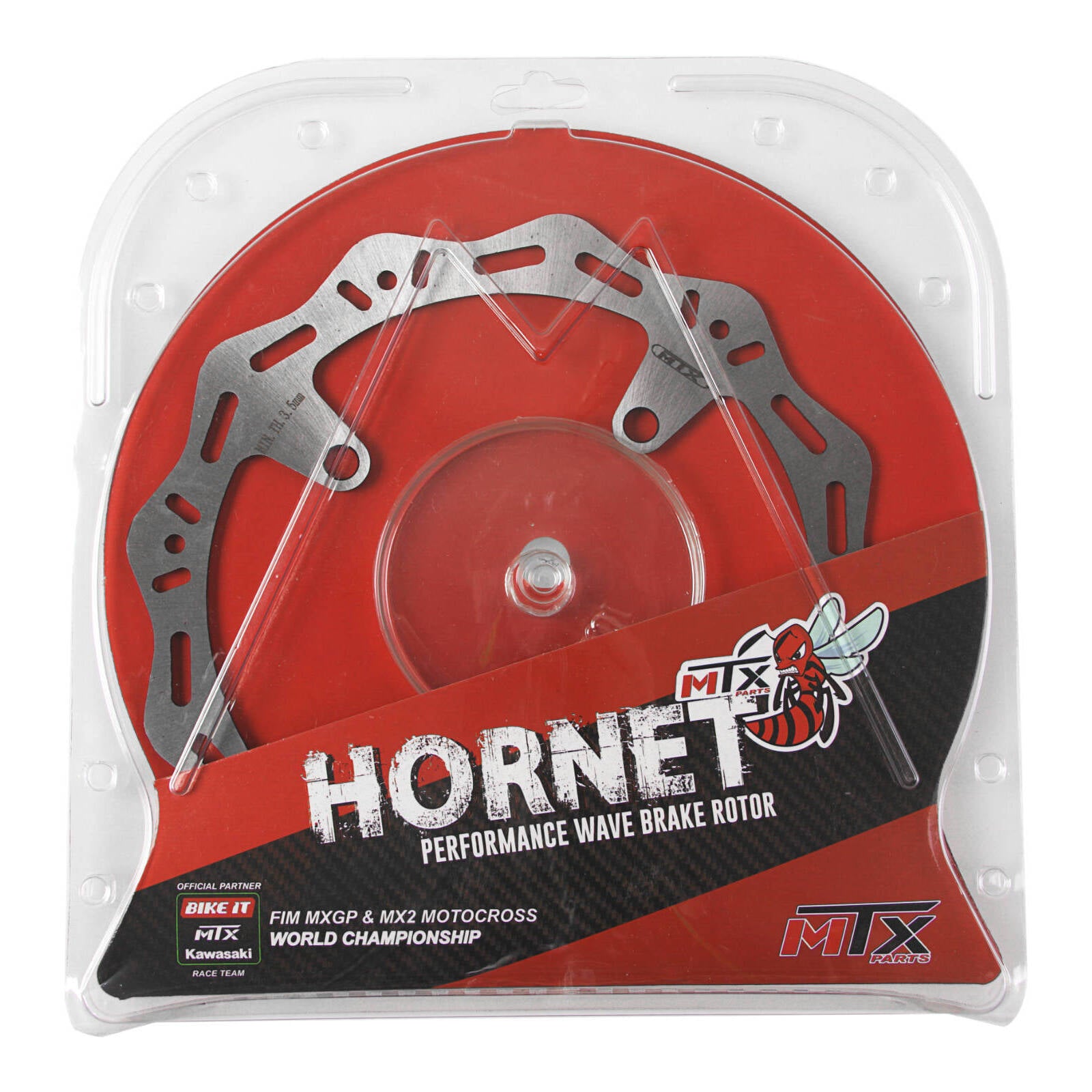 MTX Hornet Brake Disc Solid Wave Type - Rear