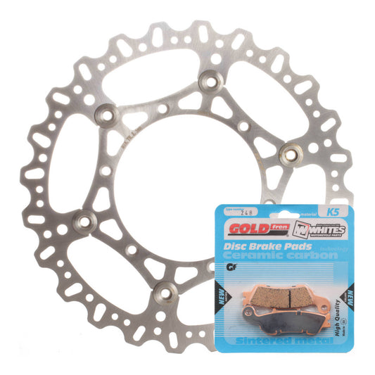 Brake Disc & Pad Front Kit - Yamaha YZ125 '17-'20