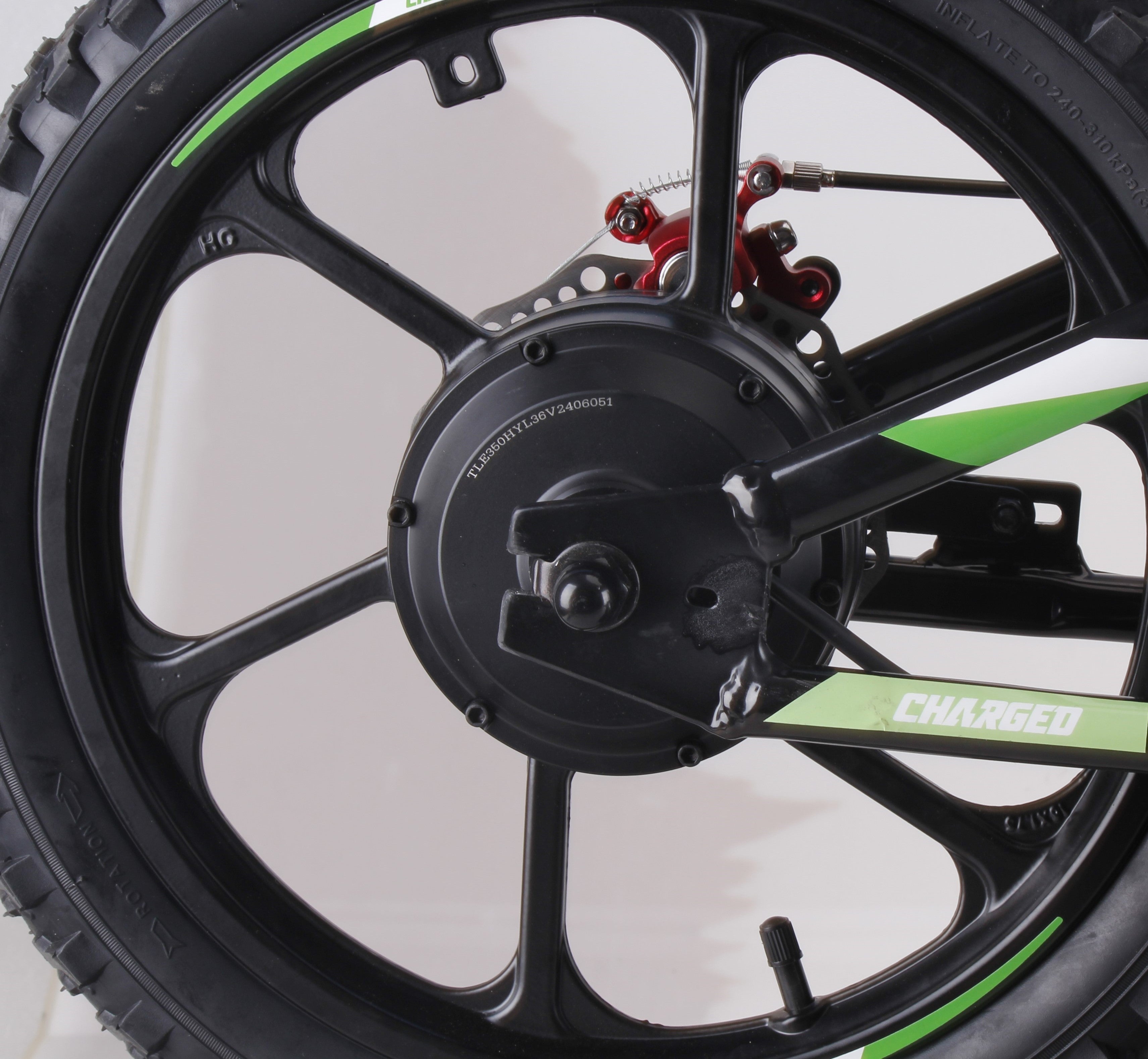 Rear Wheel 16" Balance E Bike Charged
