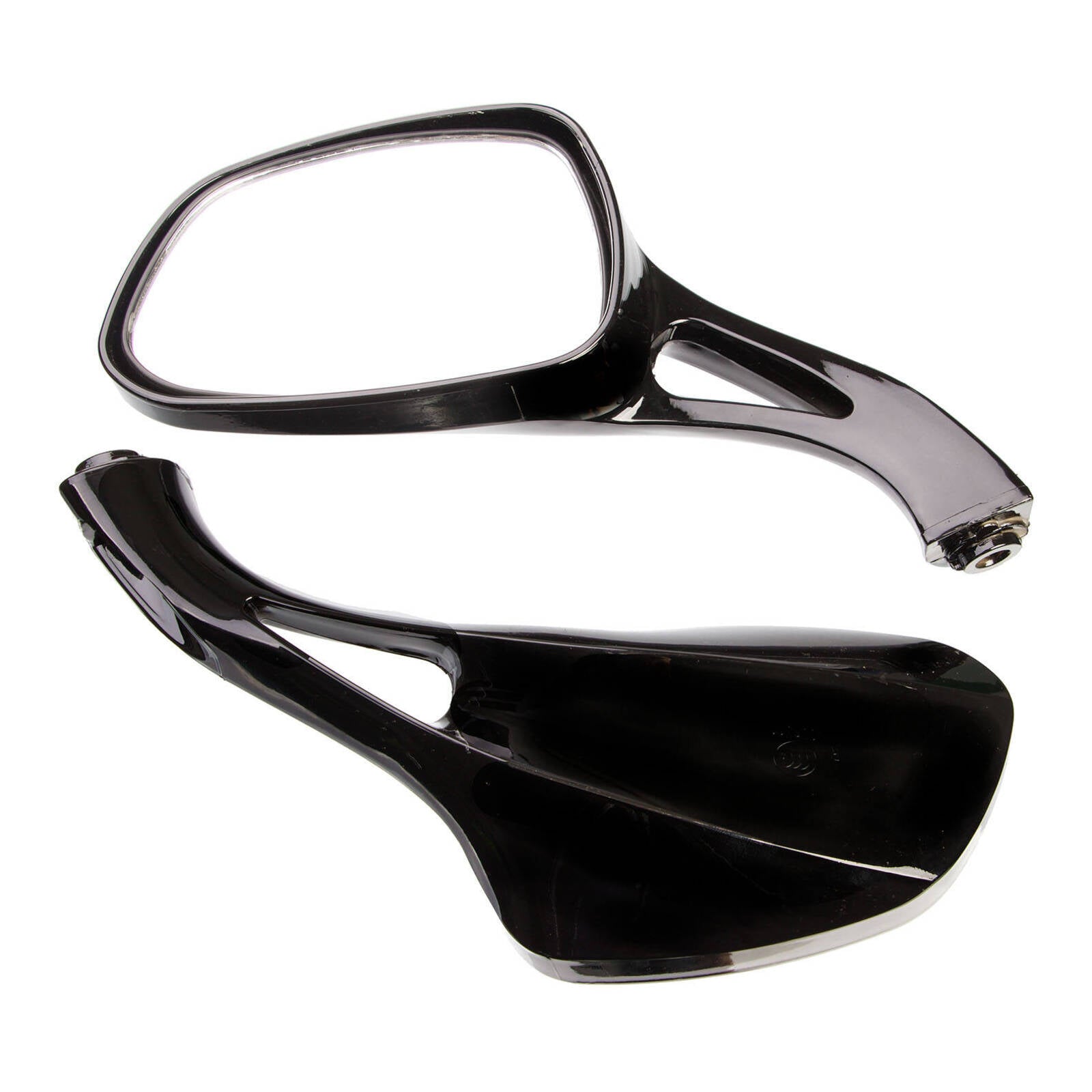 Whites Mirror - Suzuki AN125 Black (Pair)