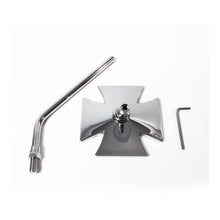 Whites Mirror - Maltese Cross 10mm Fitting