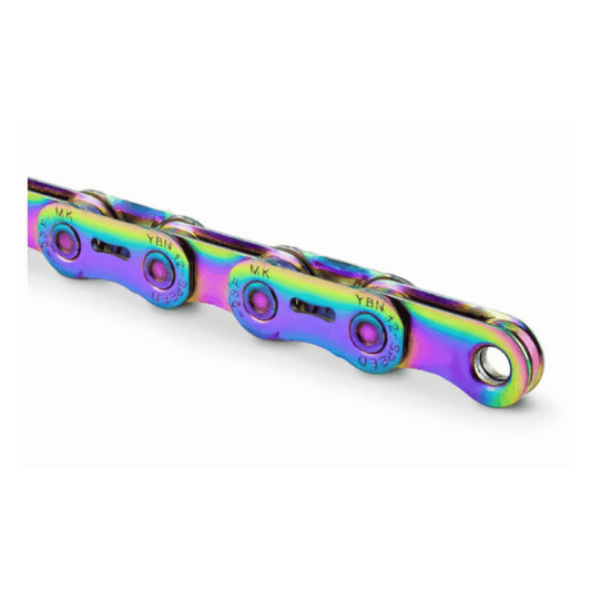 YBN MK12E FlatTop 12 Speed T Type EBike Chain 136L (Ti-Rainbow)