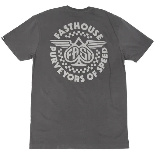 FastHouse Maverick Tee - Graphite Black