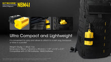 Nitecore Nbm41 Battery Magazine For 21700 / 18650 Batteries