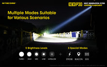 Nitecore New P30 Long Throw Flashlight Nl2150 R Battery Included