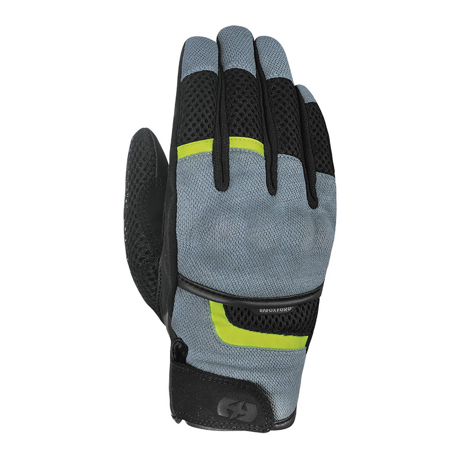 OXFORD BRISBANE AIR GLOVES - CHARCOAL / FLURO