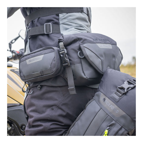 Oxford Atlas W-3 Advanced Waist with Beltpack - Black