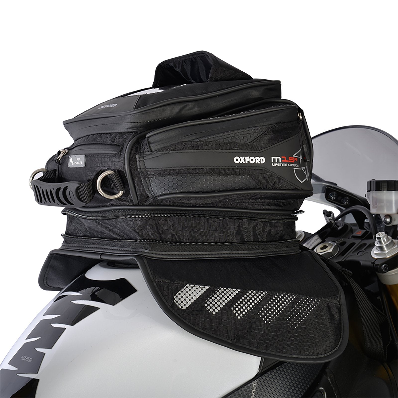 Oxford Tank Bag Magnetic M15R - Black