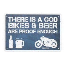 Oxford Garage Metal Sign: 
