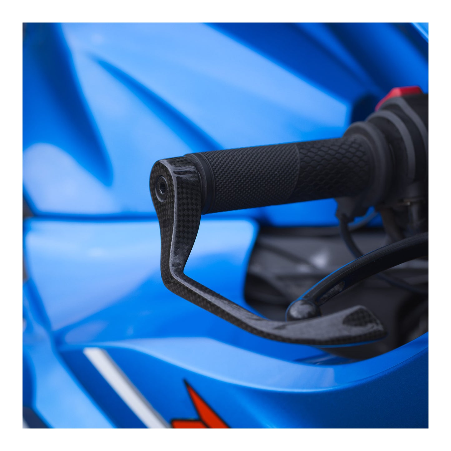 Oxford Carbon Lever Guard - Gloss