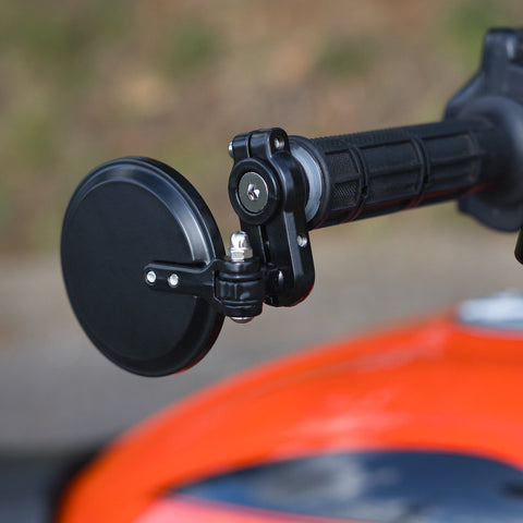 Oxford Fold Away Mirror - Black