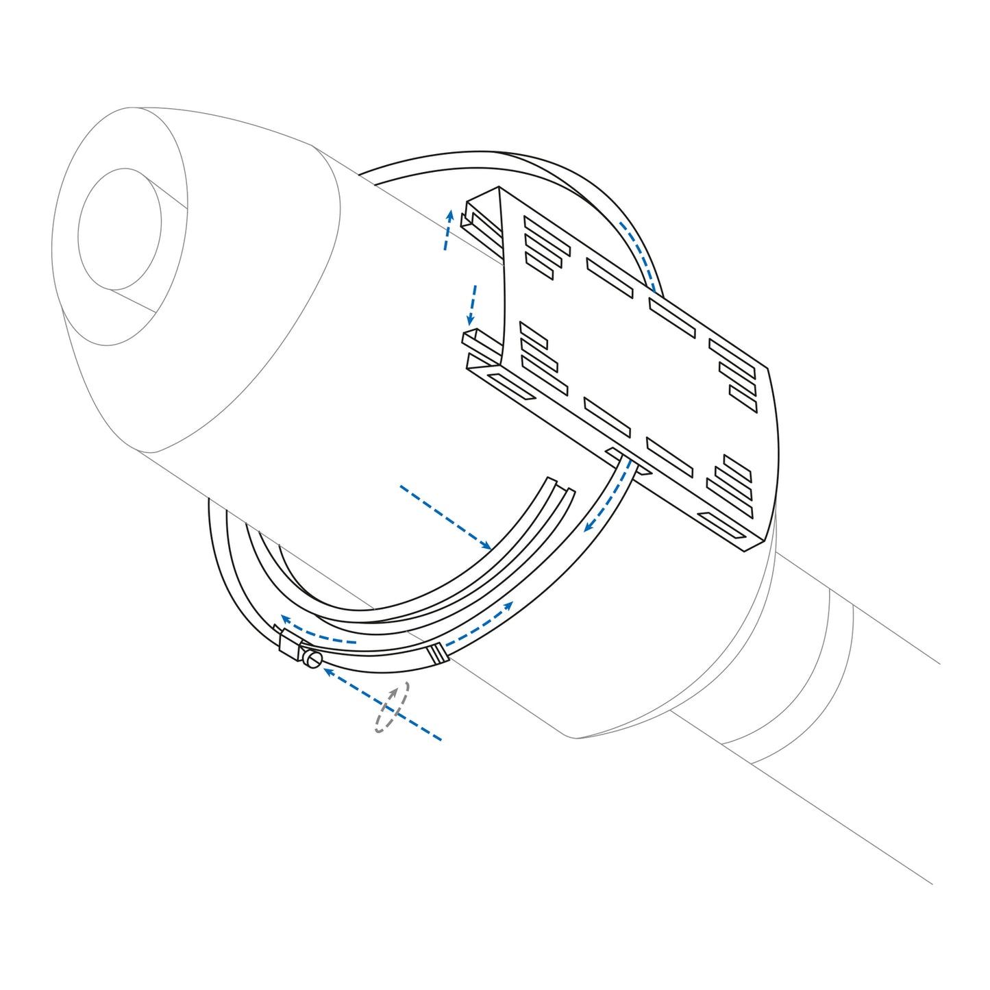Oxford Can Guard Exhaust Heat Shield