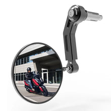 Oxford Premium Bar End Mirror Left - Black