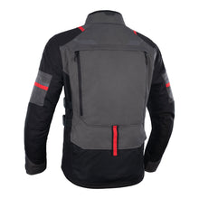 Oxford Rockland Men's Jacket - Charcoal Black / Red