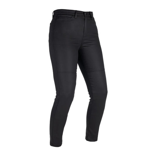 Oxford Ladies OA Waxed Jeggings Pant - Black (Short)