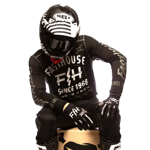 FastHouse Off Road Jersey - Black/White