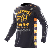FastHouse Off Road Jersey - Black/Amber