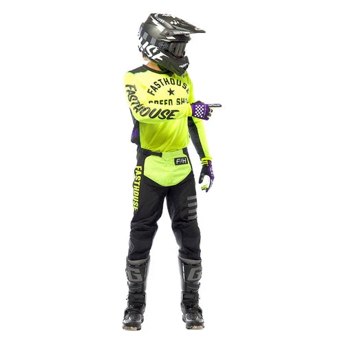FastHouse Originals Air Cooled Jersey - High-Viz/Black
