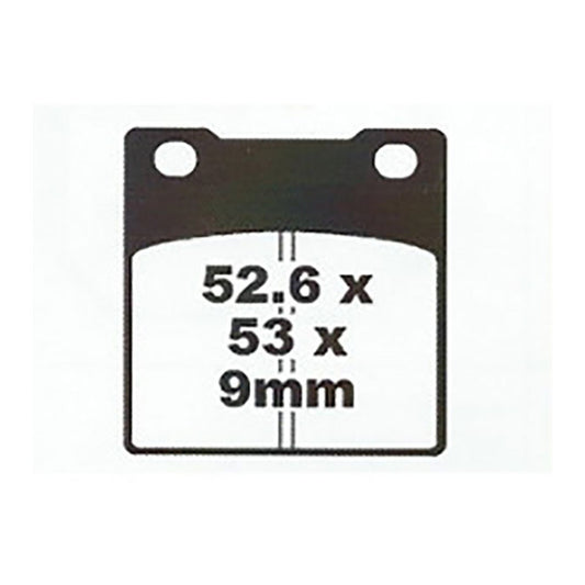 Premier Brake Pads - P Organic Standard