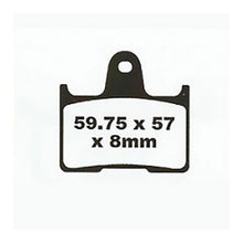 Premier Brake Pads - P Organic Standard