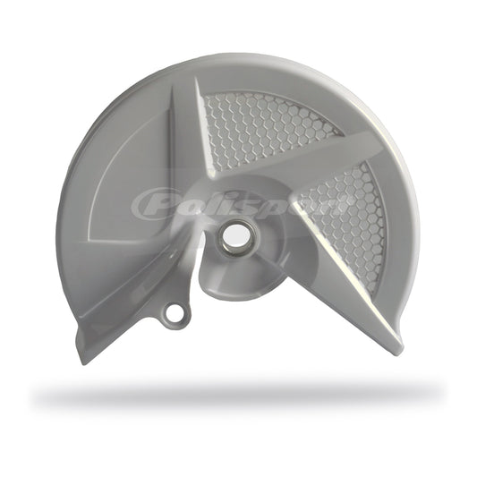 Polisport Front Disc Guard Honda CRF250R ('10-'13), CRF450R ('09-'12) - White